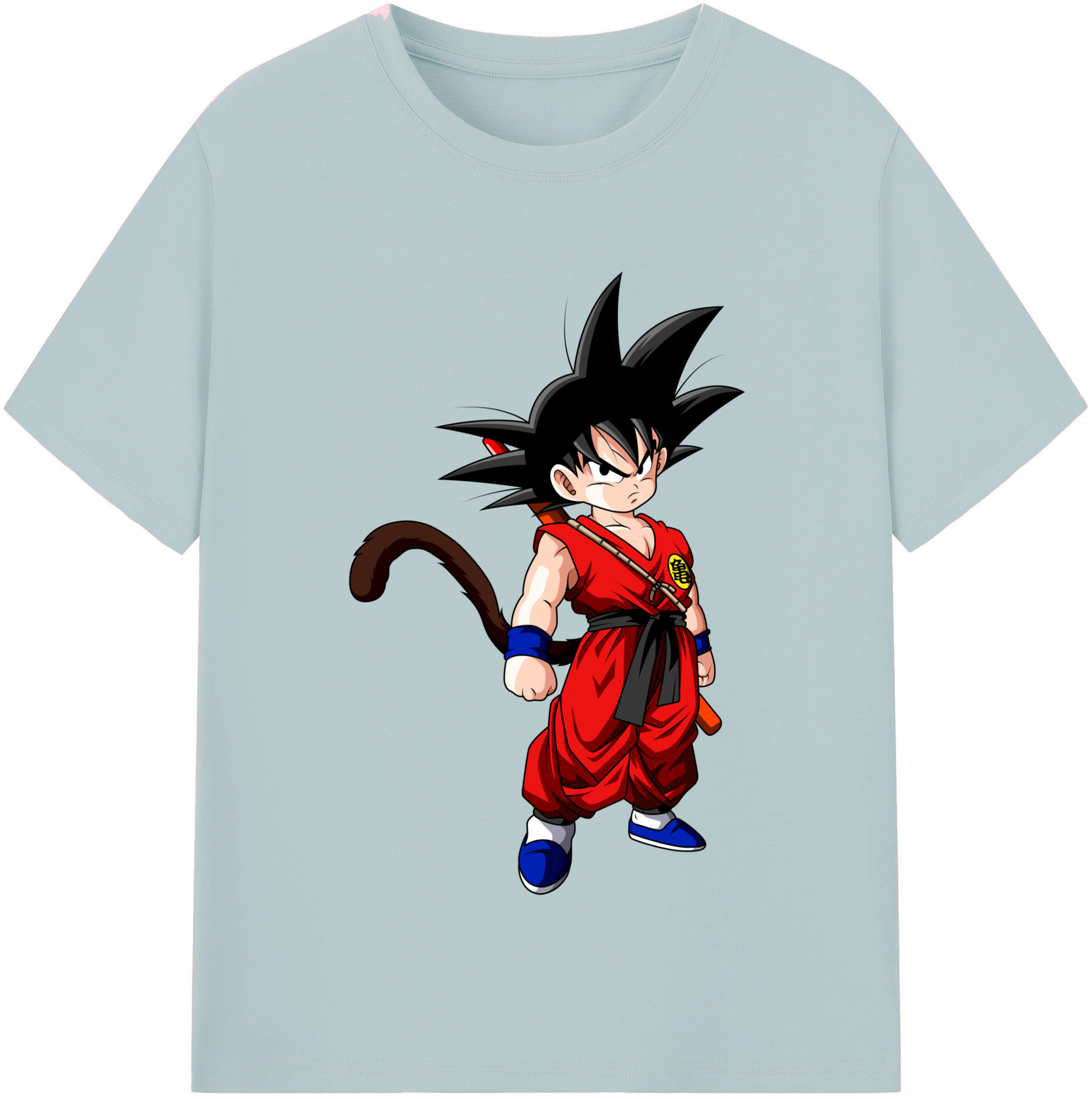 （画像用） ドラゴンボール 孫悟空（そん ごくう）Son Goku カカロット DRAGON BALL Kakarotto 綿100％半袖Tシャツ（フロントプリント）